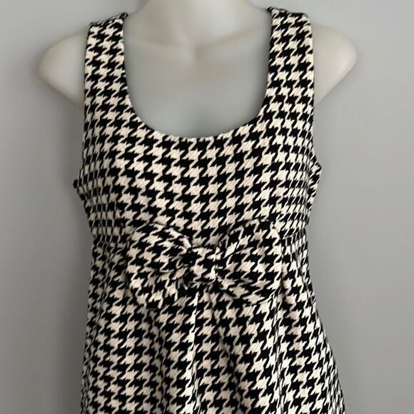 Women’s Small Beautiful houndstooth high waisted classic career dress - Picture 4 of 16